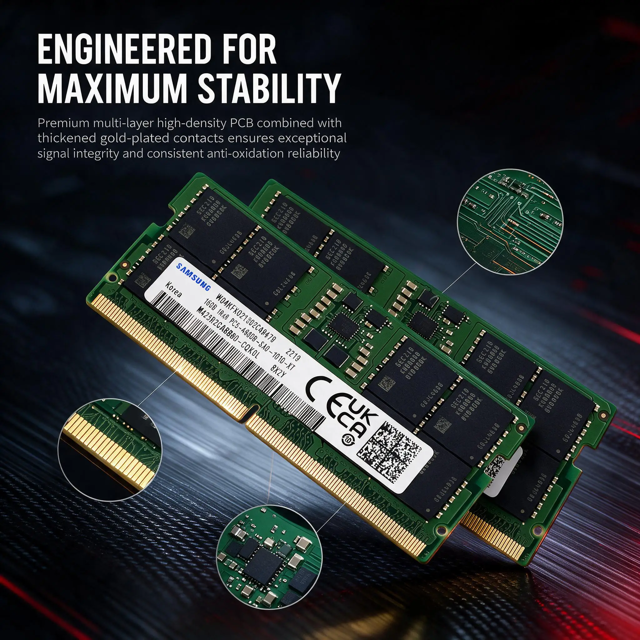 RAM SAMSUNG DDR5 SODIMM 8 Go 8 - Ddr5 Sodimm avis et prix